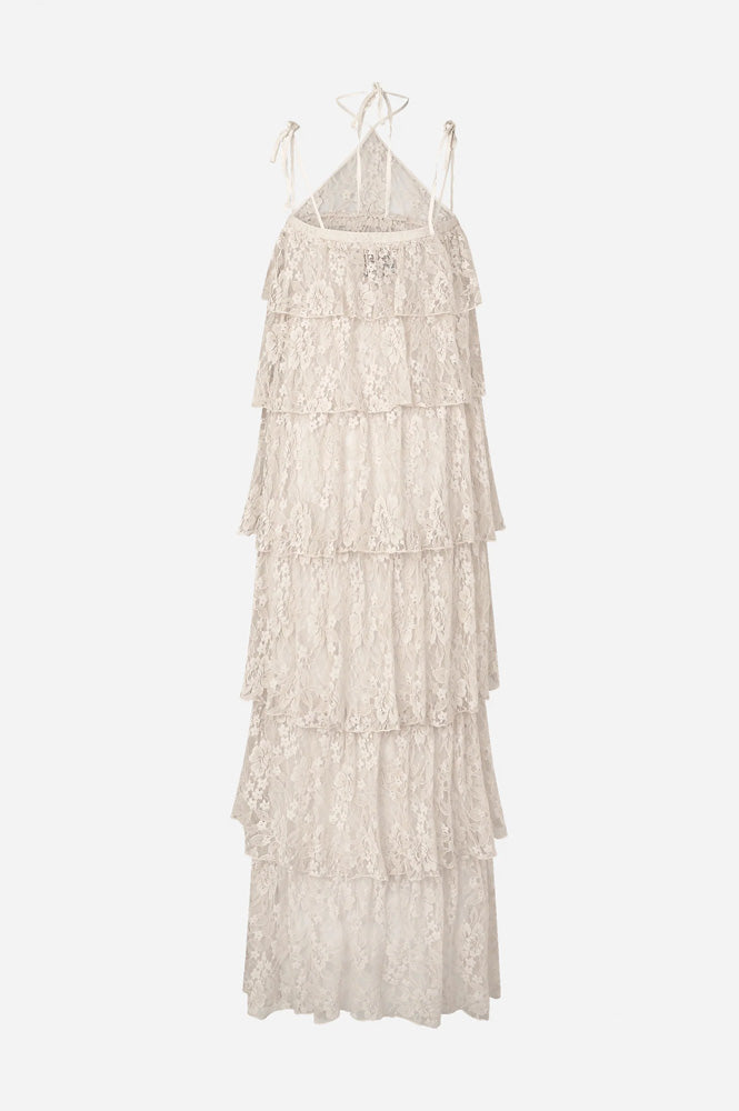 Baum Und Pferdgarten Annelise Lace Tiered Dress - The Mercantile London