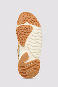 Flower Mountain Yamabushi Mentos Sand Pale Yellow Trainers - The Mercantile London