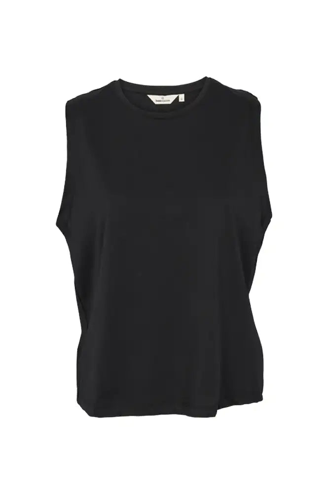 Basic Apparel Raja Black Tank Top - The Mercantile London