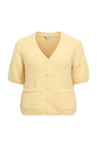 Object Saggia Sunlight Yellow Cardigan - The Mercantile London