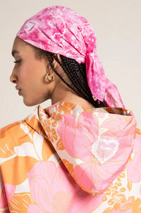 Flotte Darius Sunset Bloom Waterproof Bomber Jacket - The Mercantile London
