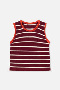 Dr Bloom Chupito Wine Knitted Vest - The Mercantile London