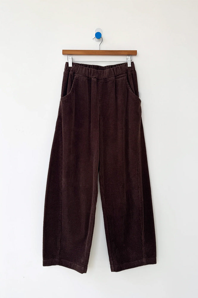 Le Bon Shoppe Brown Soft Corduroy Arc Pants