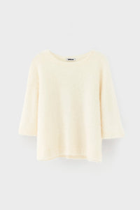 Bellerose Dime Ecru Angora-Blend Jumper