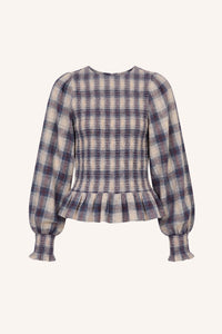 By-Bar Yena Tokyo Check Blouse