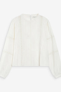 Grace & Mila Velma Ivory Blouse - The Mercantile London