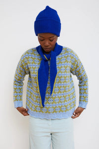 Dr Bloom Cowboy Azul Jumper