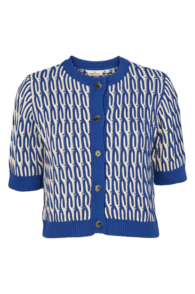 Basic Apparel Minie Sodalite Blue Cardigan - The Mercantile London