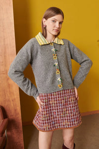 Celia B Amani Grey Cardigan
