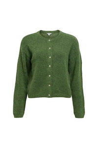 Object Agate Bronze Green Cardigan