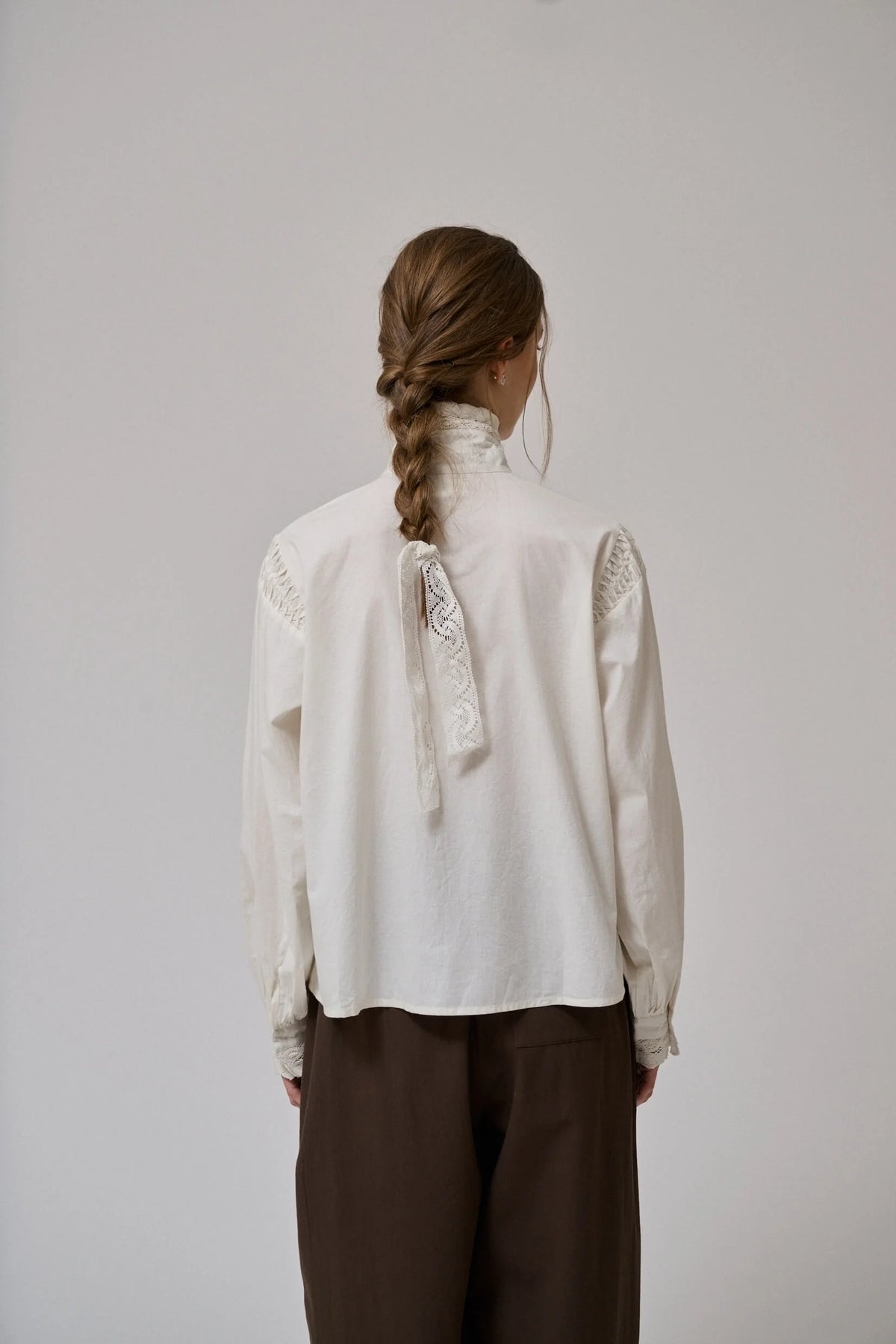 Anne Mi Cloud White Sand Shirt