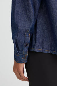 ICHI Archer Indigo Shirt