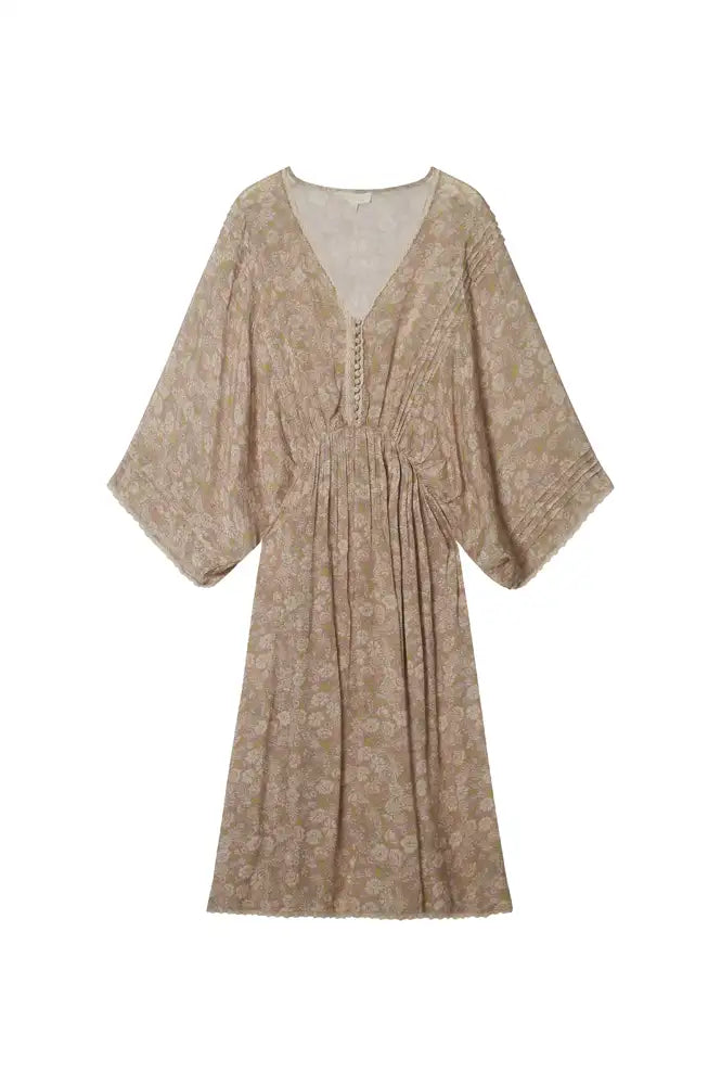 Faune Paloma Vintage Daisy Print Dress - The Mercantile London