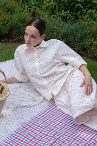 Stella Nova Heart Printed Shorts - The Mercantile London