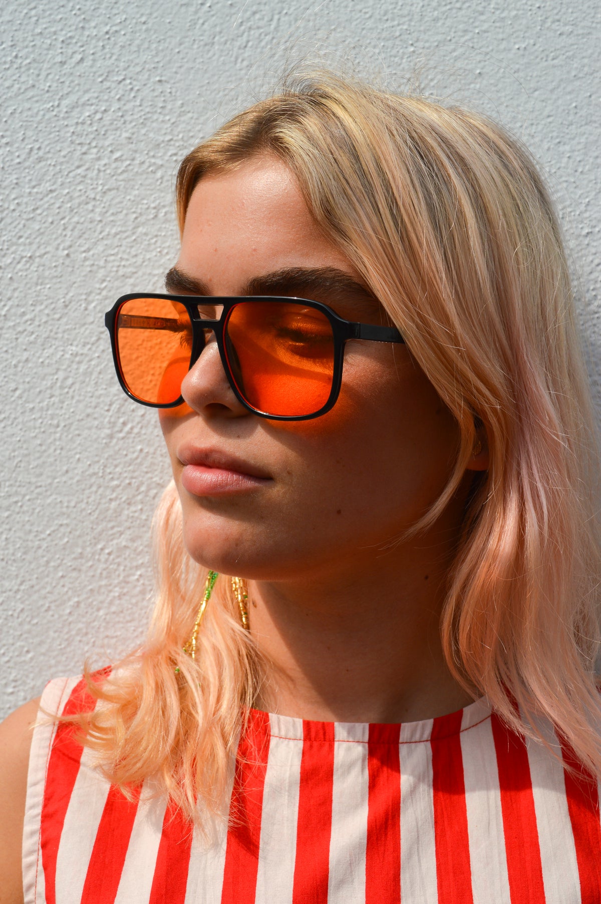 Eco Shades Lai Orange Sunglasses - The Mercantile London