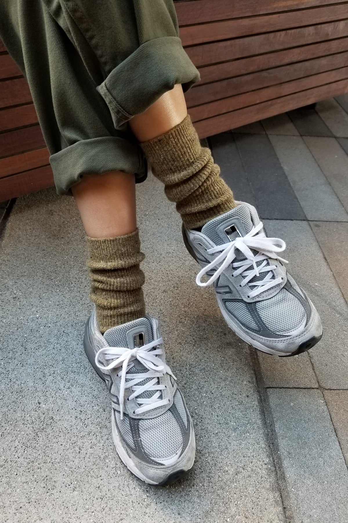Le Bon Shoppe Snow Cedar Socks