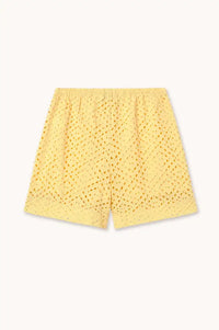 The Tiny Big Sister Yellow Shorts - The Mercantile London