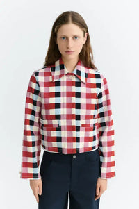 Thinking Mu Astrid Cheshire Checks Jacket