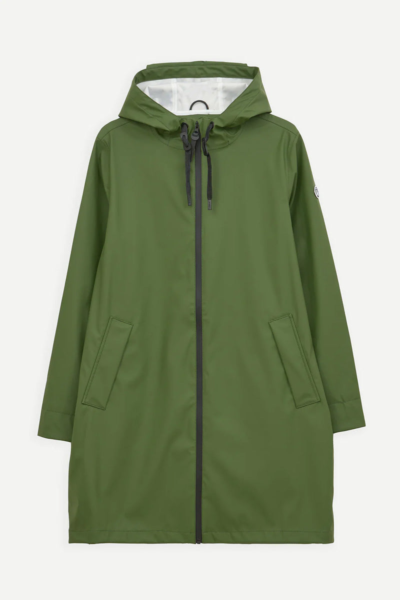 Tantä Nuovola Bronze Green Rain Jacket – The Mercantile London