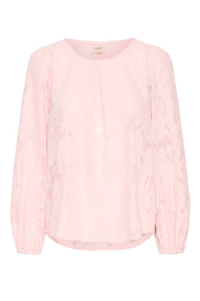 Fransa Mera Pale Mauve Blouse - The Mercantile London