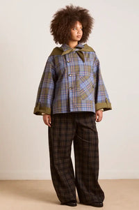 Damson Madder Jerry Olive Reversible Trench Coat