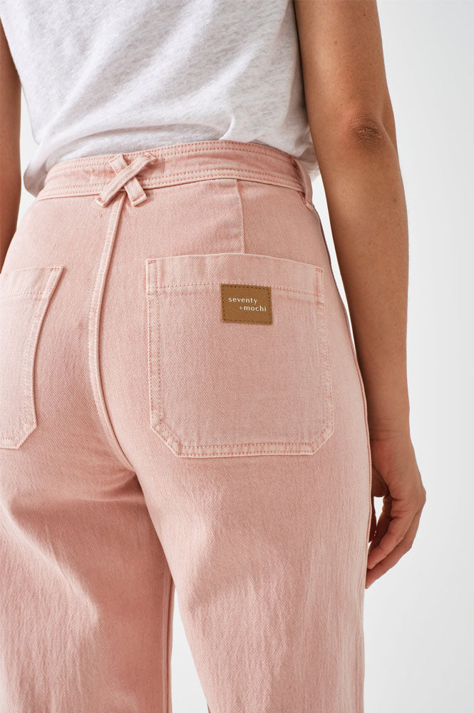 Seventy + Mochi Mabel Patch Pocket Peony Jeans - The Mercantile London