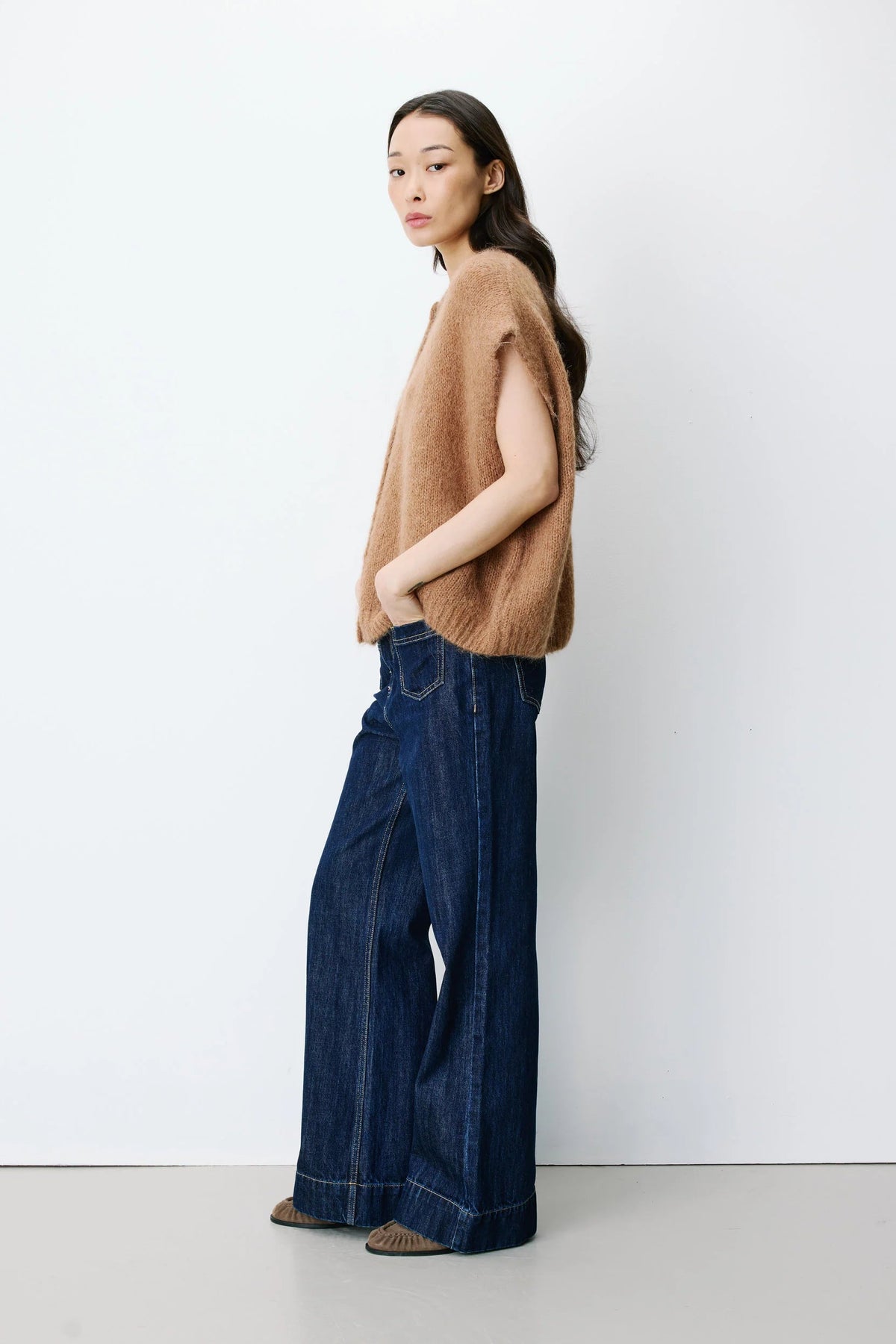 Grace & Mila Addison Camel Cardigan