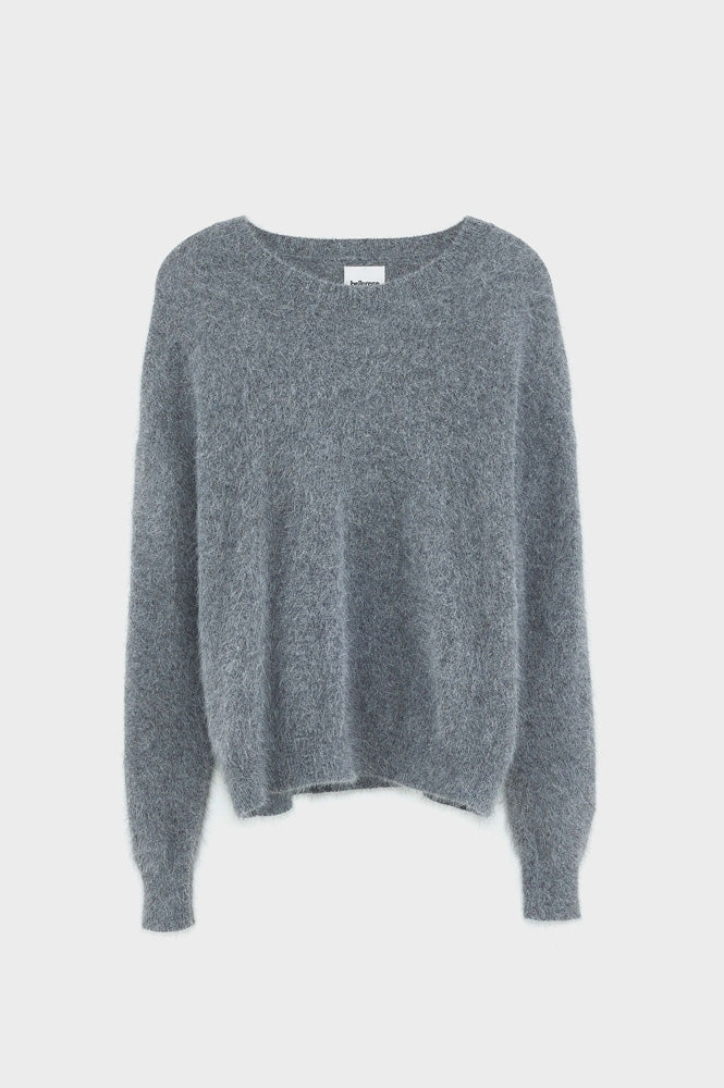 Bellerose Datus Mid Grey Angora Jumper