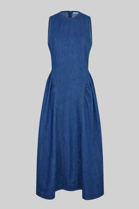 Second Female Lukana Denim Dress - The Mercantile London