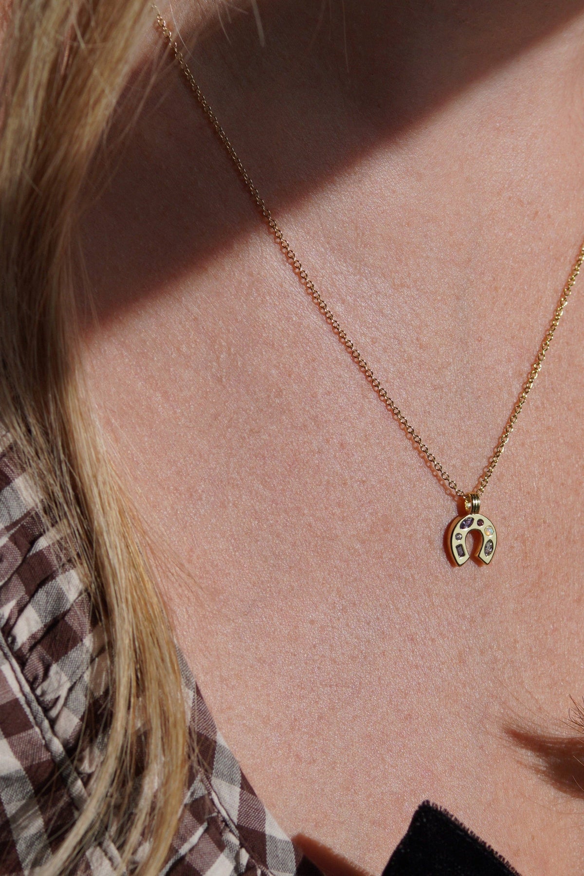 JJ Mini Lucky Charm Necklace - The Mercantile London