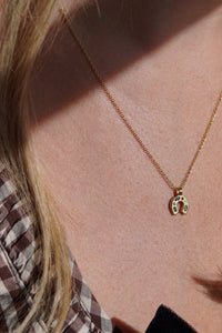 JJ Mini Lucky Charm Necklace - The Mercantile London