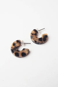 Custom Made Karamell Super Mini Hoop Earrings - The Mercantile London