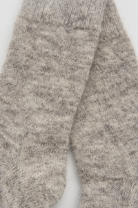 Pairs Correct Grey Ultra Soft Alpaca Socks - The Mercantile London