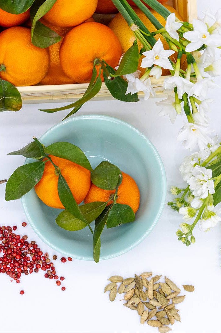 Olor Mandarin & Sandalwood Mini Reed Diffuser - The Mercantile London