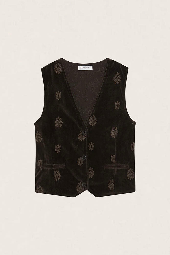 Maison Hotel Kafka Macchiato Waistcoat - The Mercantile London
