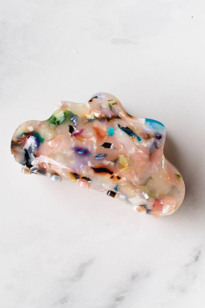 Tiepology Eco Cloud Rainbow Cookie Claw Clip