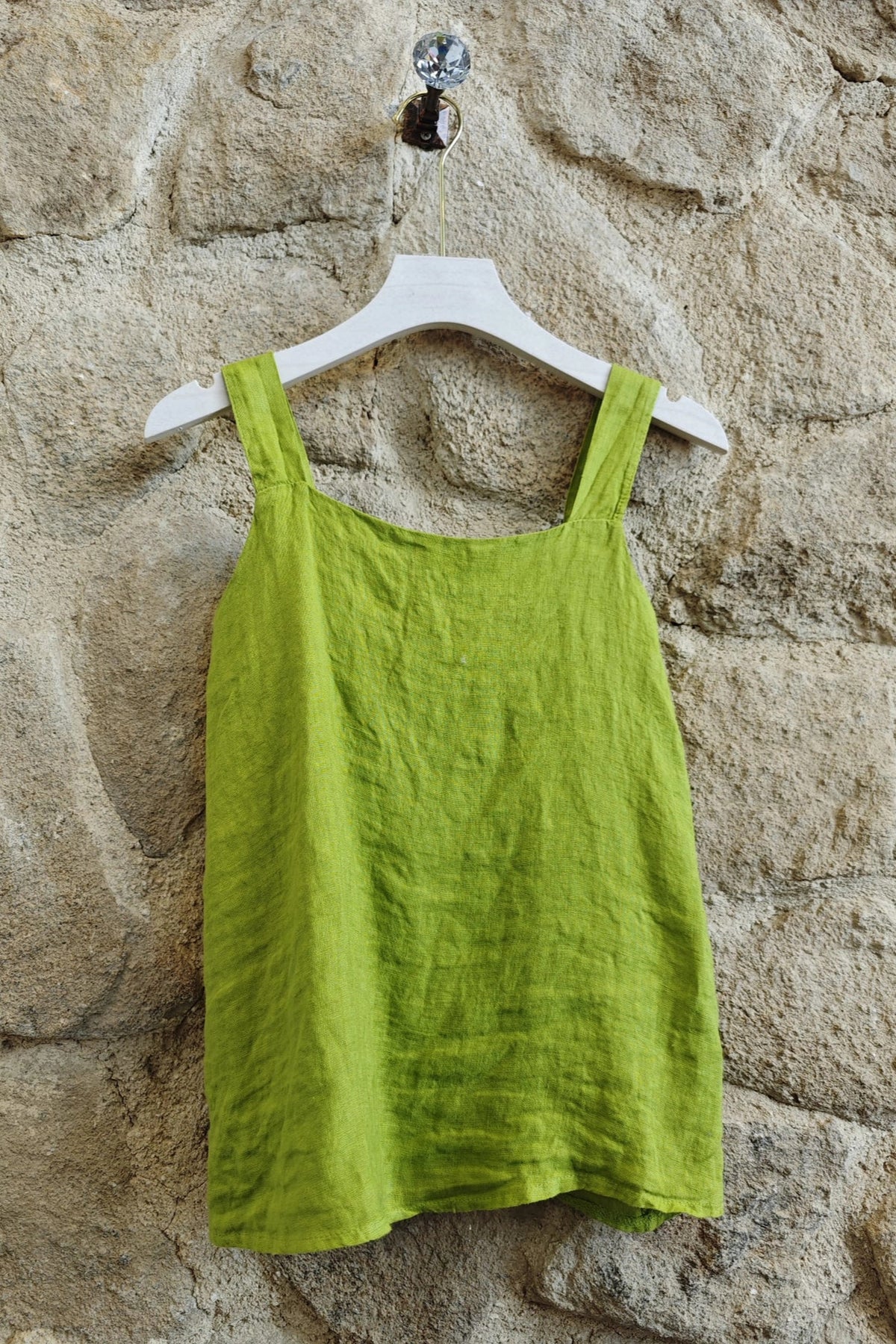 Linen & More Pistachio Adjustable Cami
