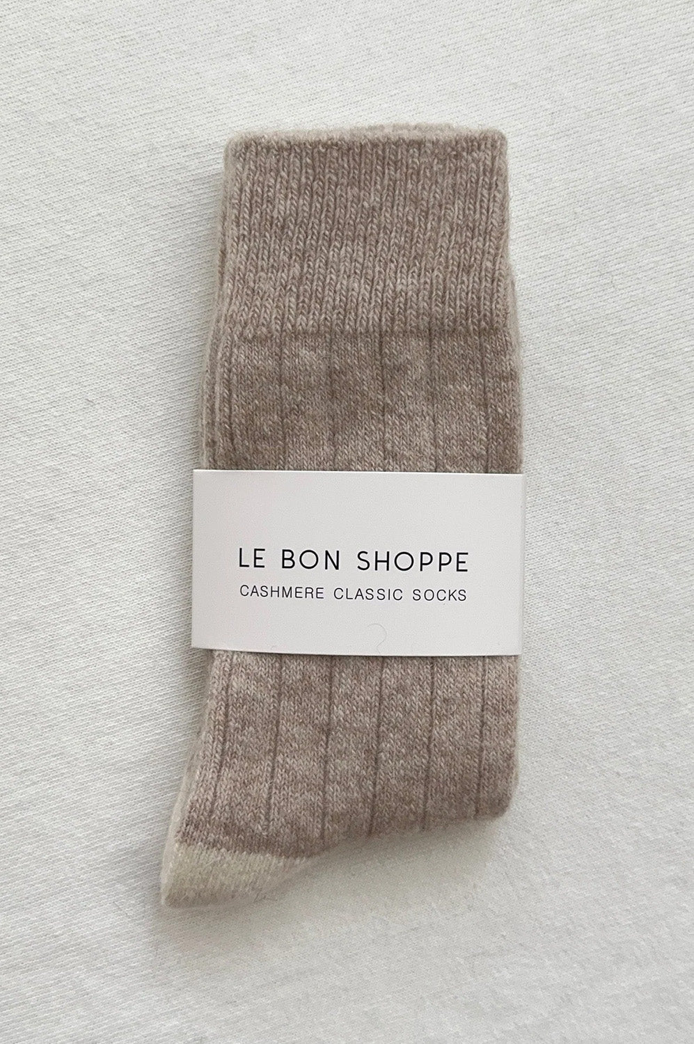 Le Bon Shoppe Cashmere Fawn Socks - The Mercantile London
