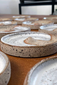 AW25 Hannah Bigley Speckled Ceramic Incense Holder - The Mercantile London