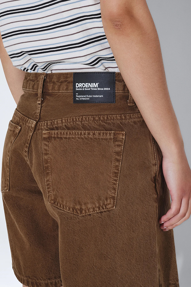 Dr Denim Hill Shorts Washed Teak - The Mercantile London