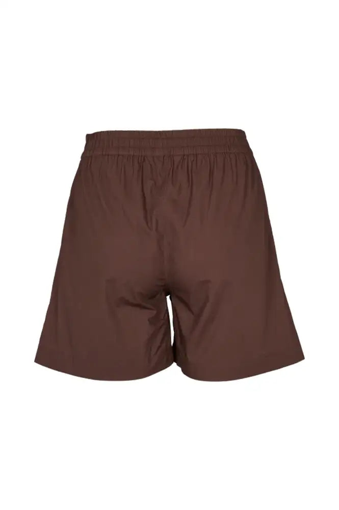 Basic Apparel Silje Chicory Coffee Shorts - The Mercantile London