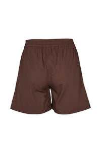 Basic Apparel Silje Chicory Coffee Shorts - The Mercantile London