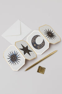 Katie Housley Celestial Concertina Card - The Mercantile London