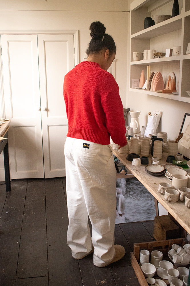 Stan Ray Natural A Pant - The Mercantile London