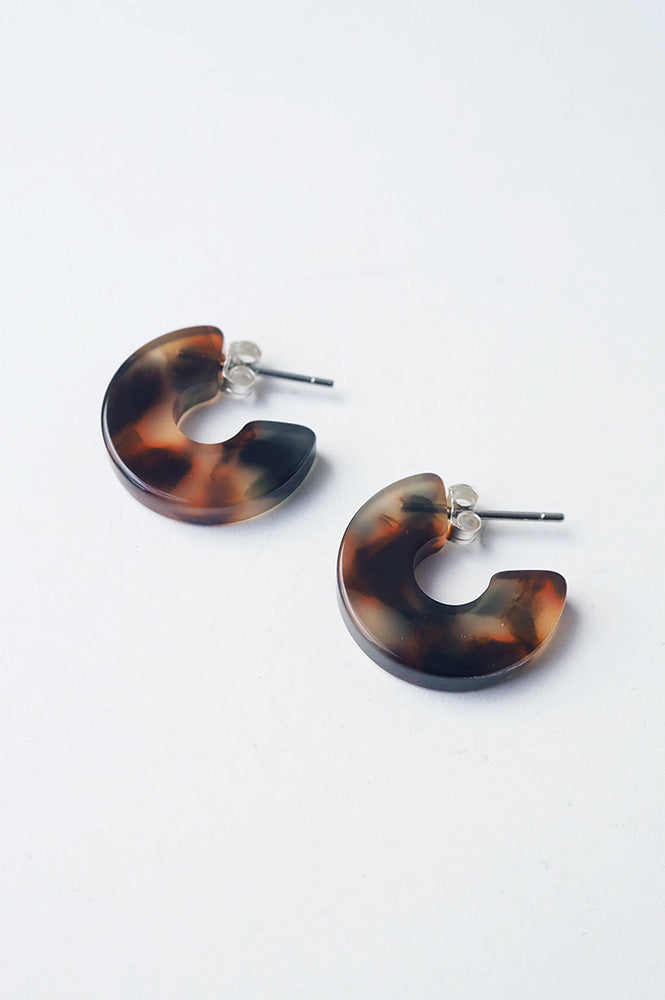 Custom Made Foret Super Mini Hoop Earrings - The Mercantile London