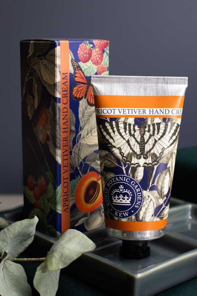 The English Soap Company Kew Gardens Apricot Vetiver Hand Cream - The Mercantile London
