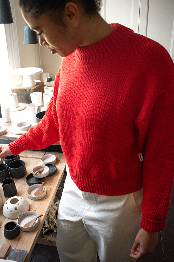 Le Bon Shoppe Zoe Chilli Jumper - The Mercantile London