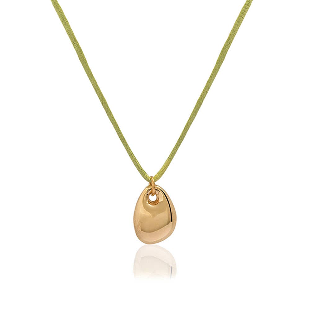 Iro Necklace : Green - The Mercantile London