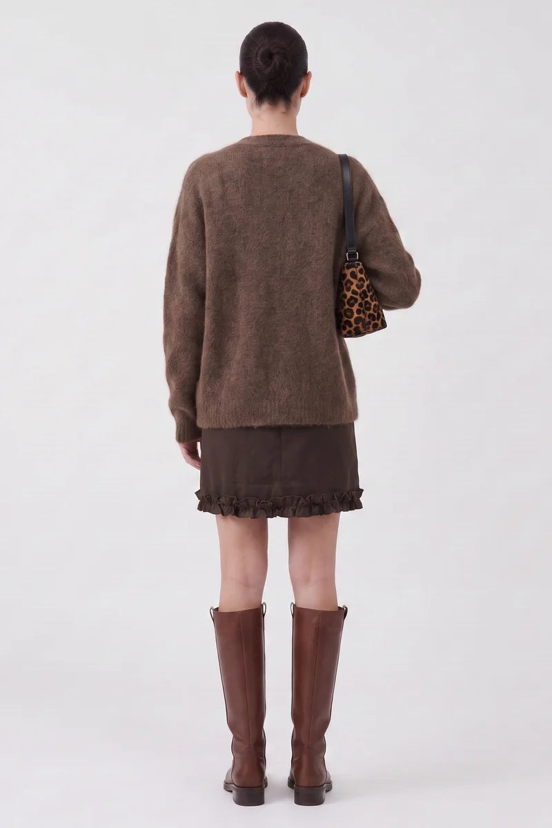 Artlove Aniane Brown Cardigan