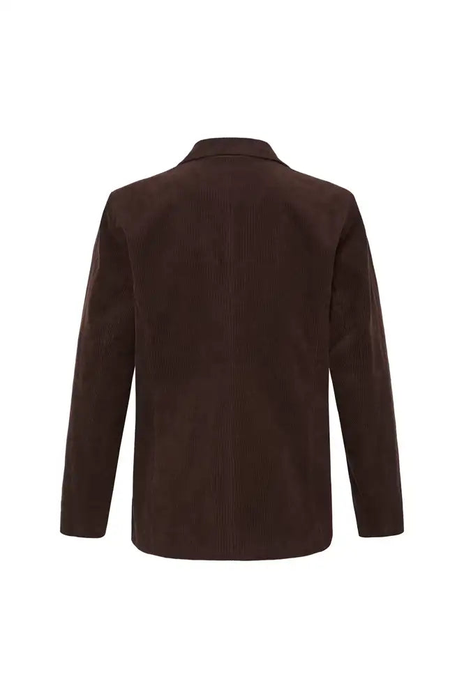 Fransa Calana Hot Fudge Corduroy Blazer